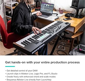 Amazon.com: Novation Launchkey 61 MK4 – 61 key Semi-Weighted, USB