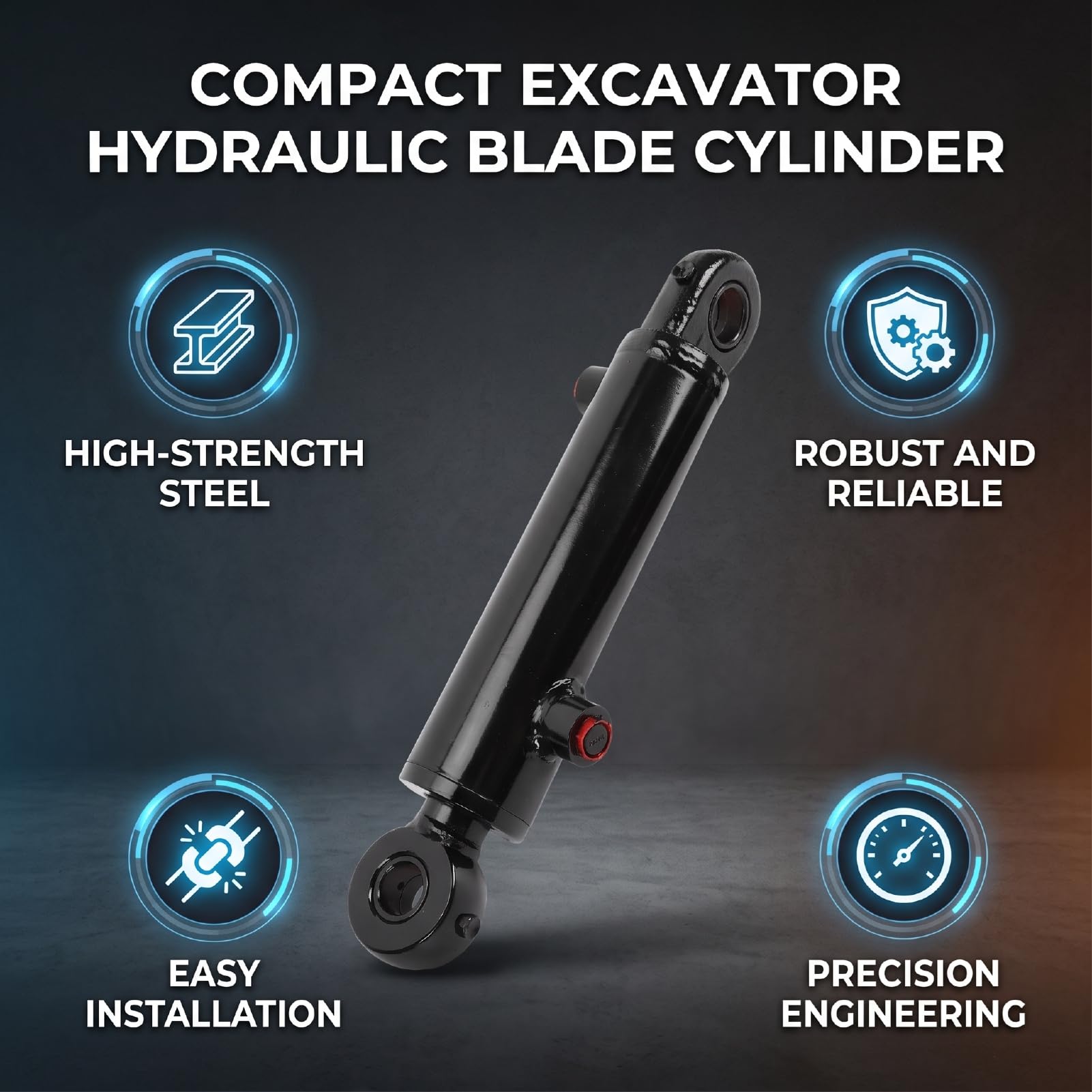 Cilindro Hidráulico para Miniexcavadora de Menos de 3 Toneladas,