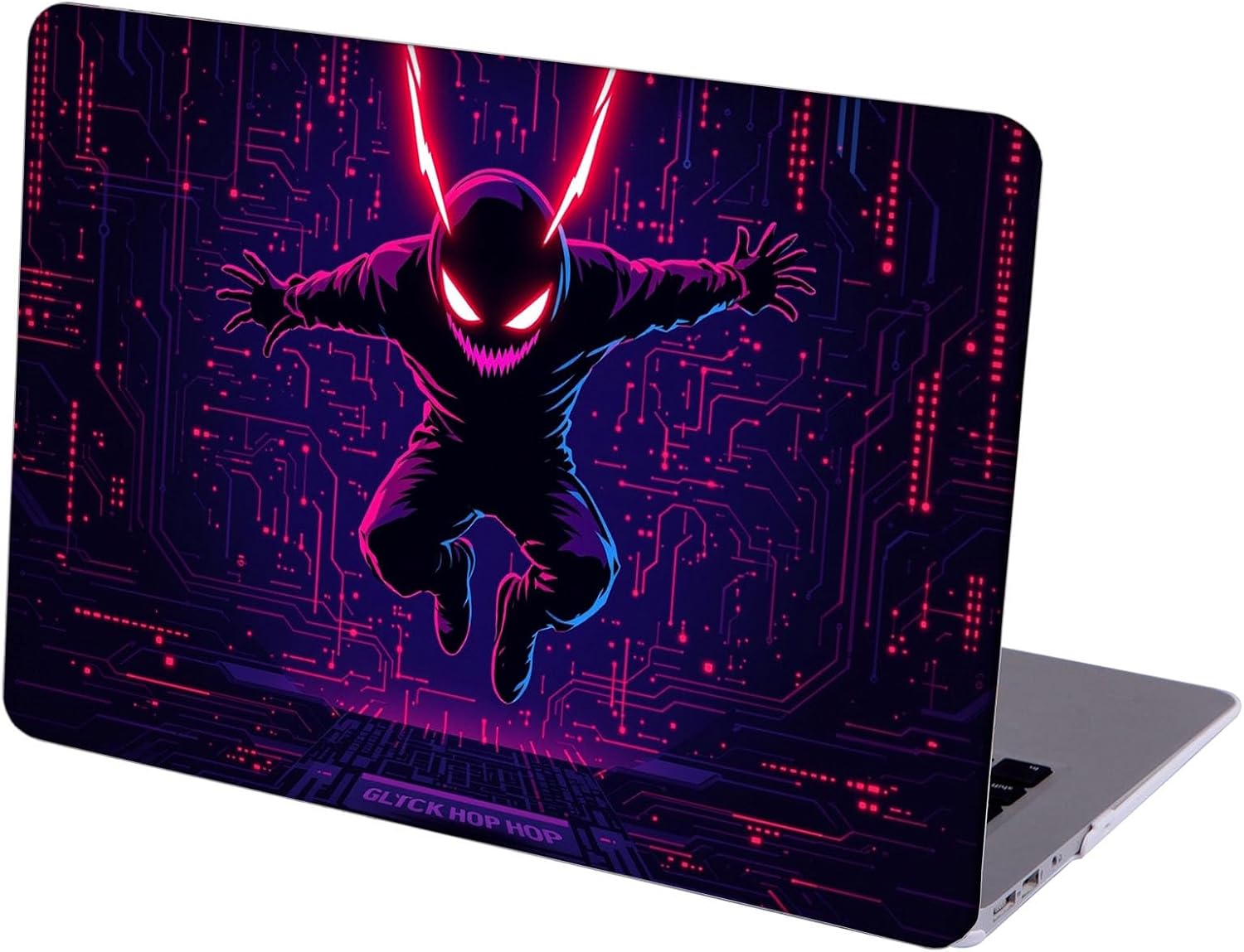 Compatible with MacBook Neo 13-inch, Hard Shell Case with Keyboard Cover and Screen Protector (A3404 A18 Pro chip, 2026 Release) - Cyber Attack MC21758