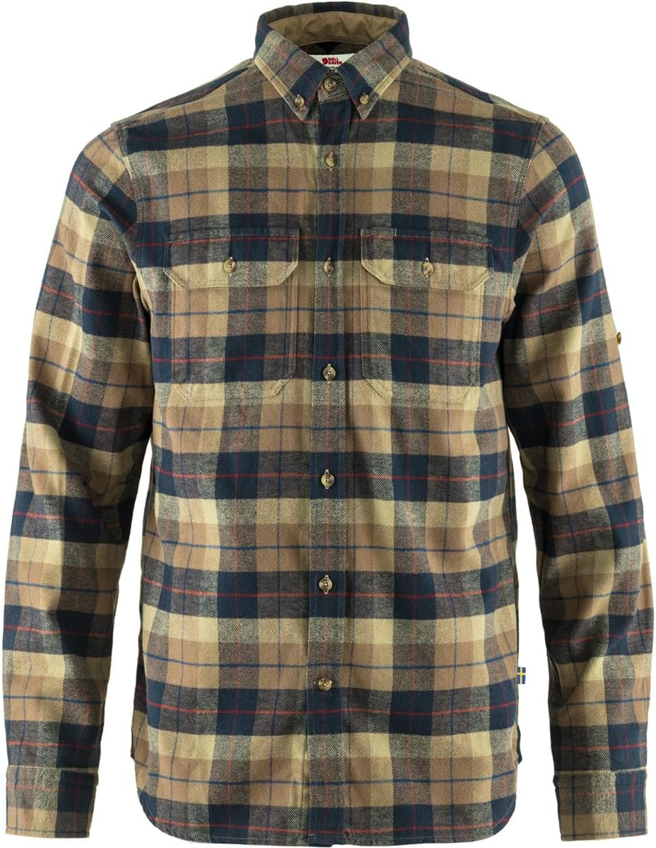 Fjällräven Singi Heavy Flannel Button Up Men's Shirt