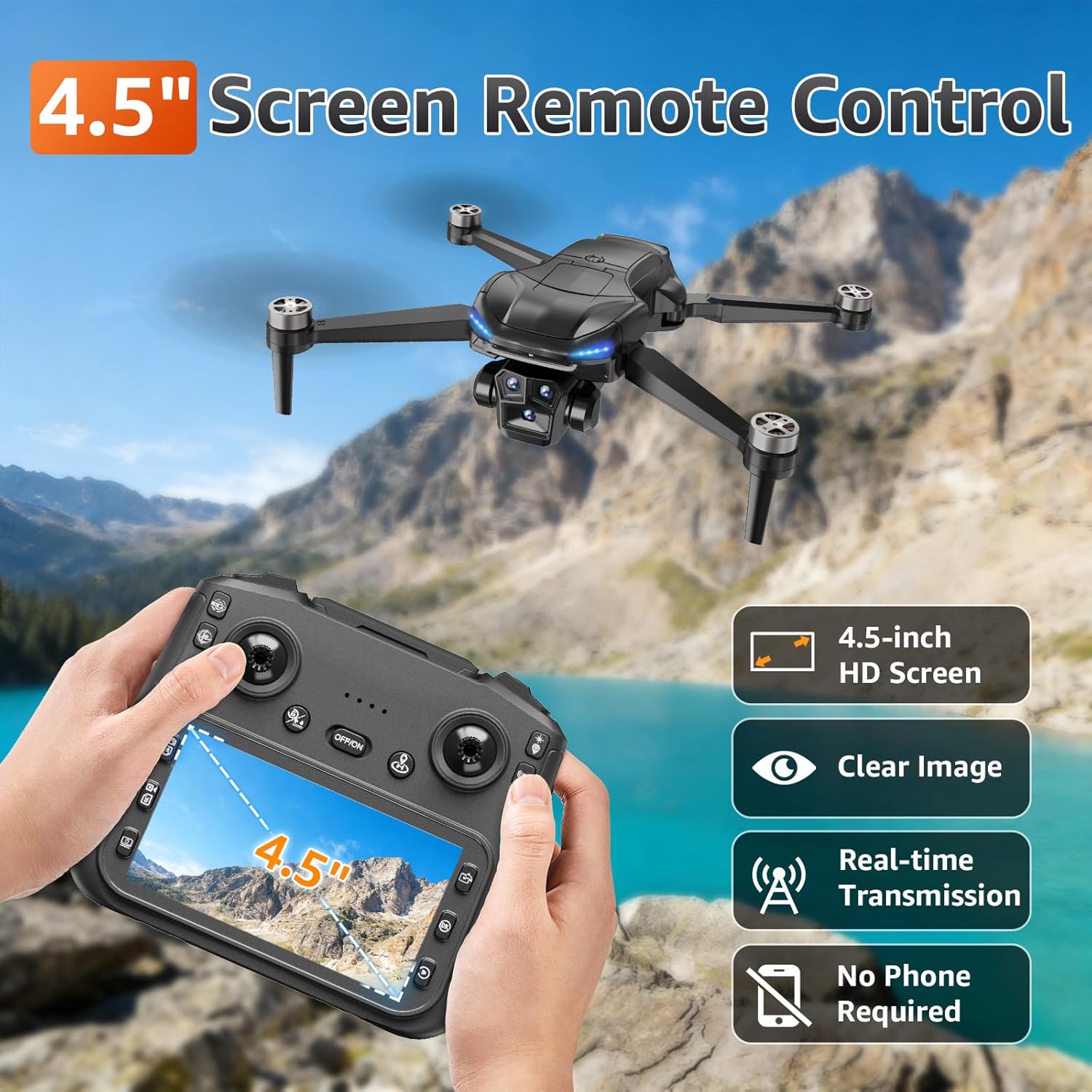 Unlock Your Aerial Adventures: Review of the 4K GPS Drone for Beginners!