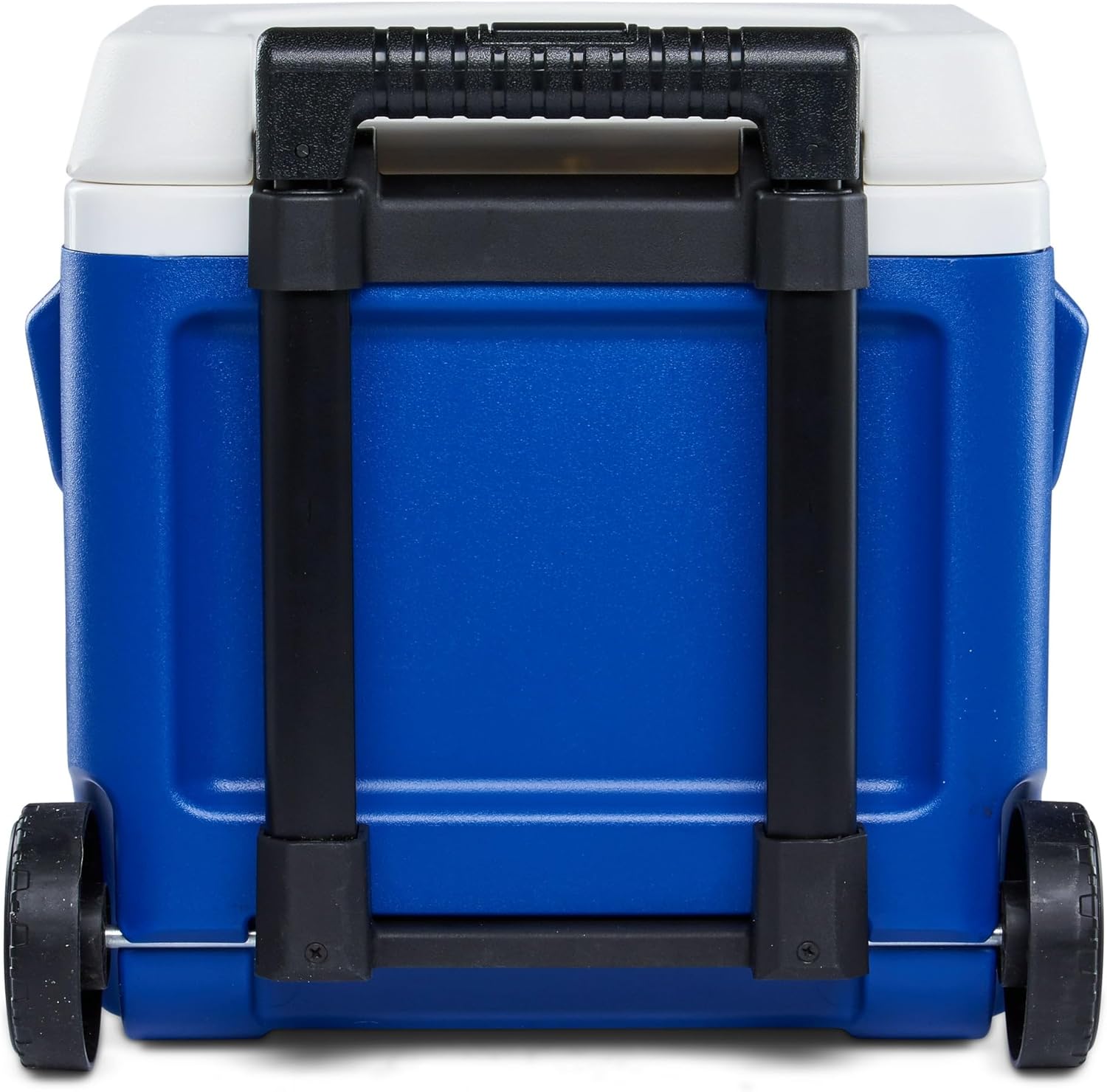 16 QT Hard Sided Ice Chest Cooler with Wheels and Handle,Portable Wheeled Plastic Coolers to Keep Food Fresh or Drinks,Insulated Container,Classic Outdoor Cooling Storage Box (Blue)