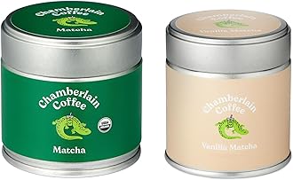 Original Matcha & Vanilla Matcha Bundle - Ceremonial Grade, Vegan, & Gluten Free Matcha Green Tea Powder - Hot or Iced - Organic Matcha Powder - 1.06 Oz Tins