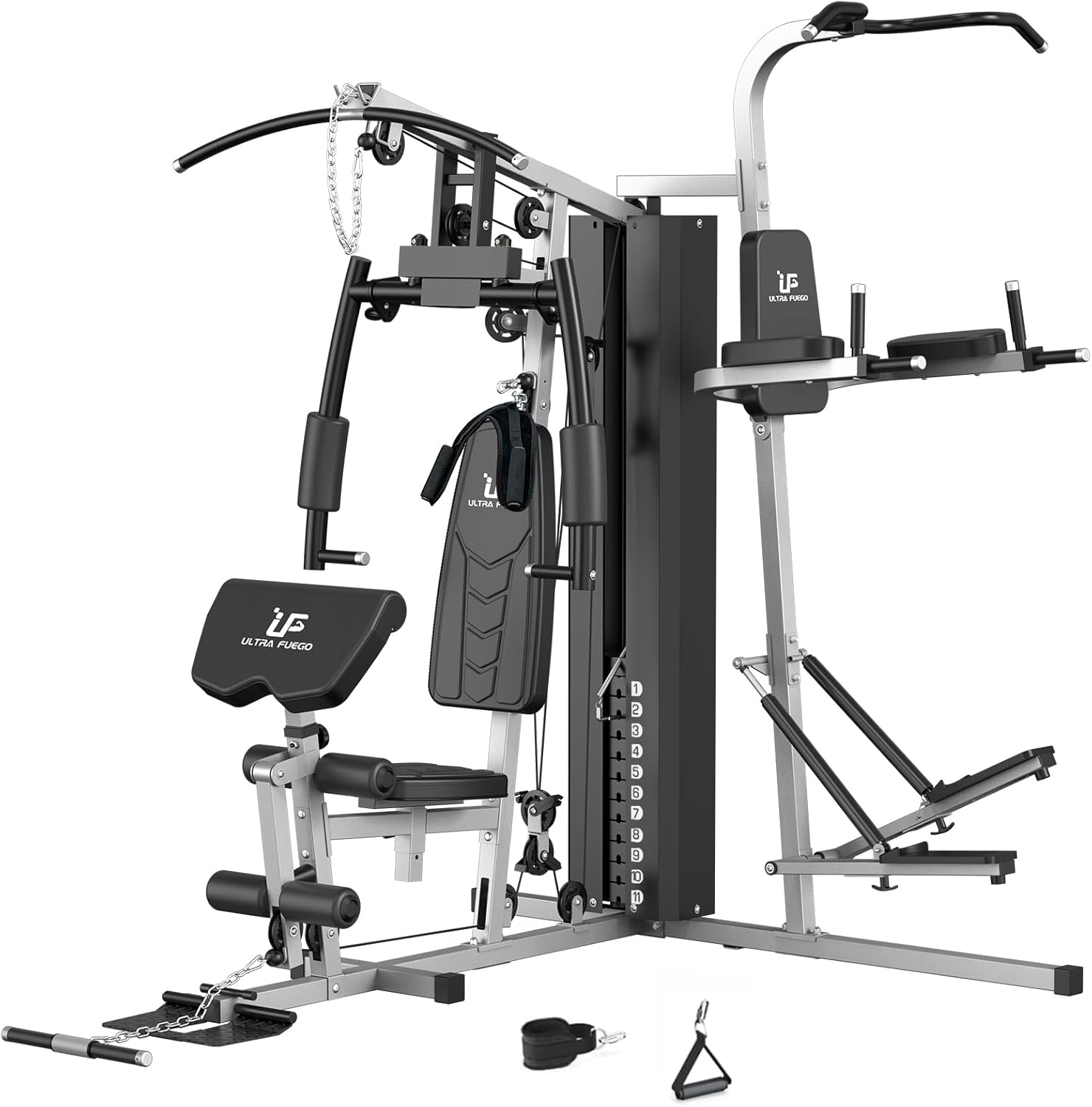 Multifunctional Home Gym Equipment Workout Station With Pull...