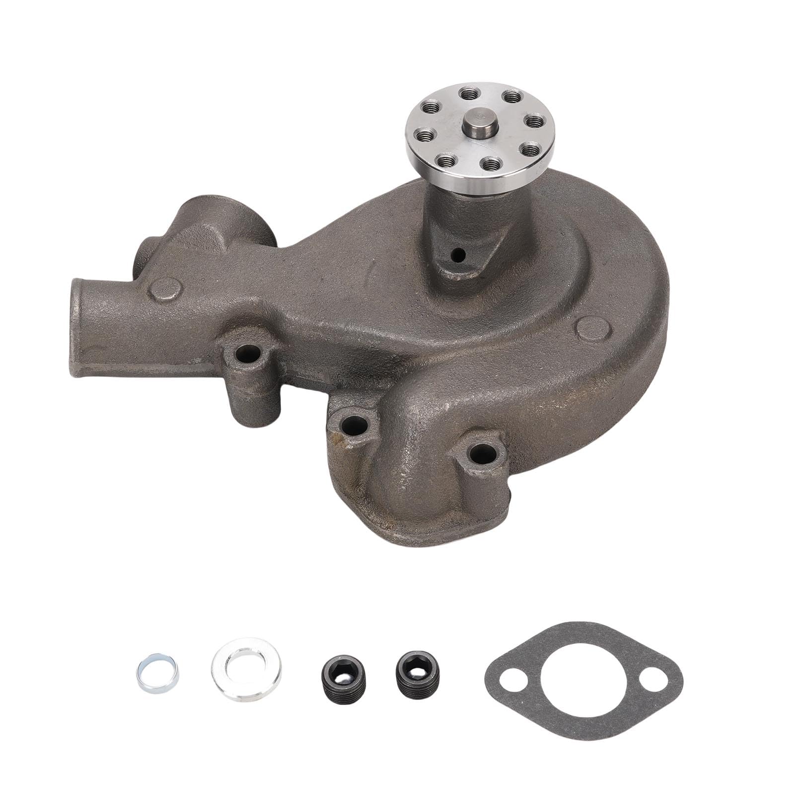 Drfeify Pompa dell'acqua del Motore, Kit Pompa dell'acqua in Metallo con Tenuta Avanzata, WP 71P 1393739, Ricambio di Raffreddamento Testato per Perdite per Motori di Grandi Dimensioni Serie 70 80