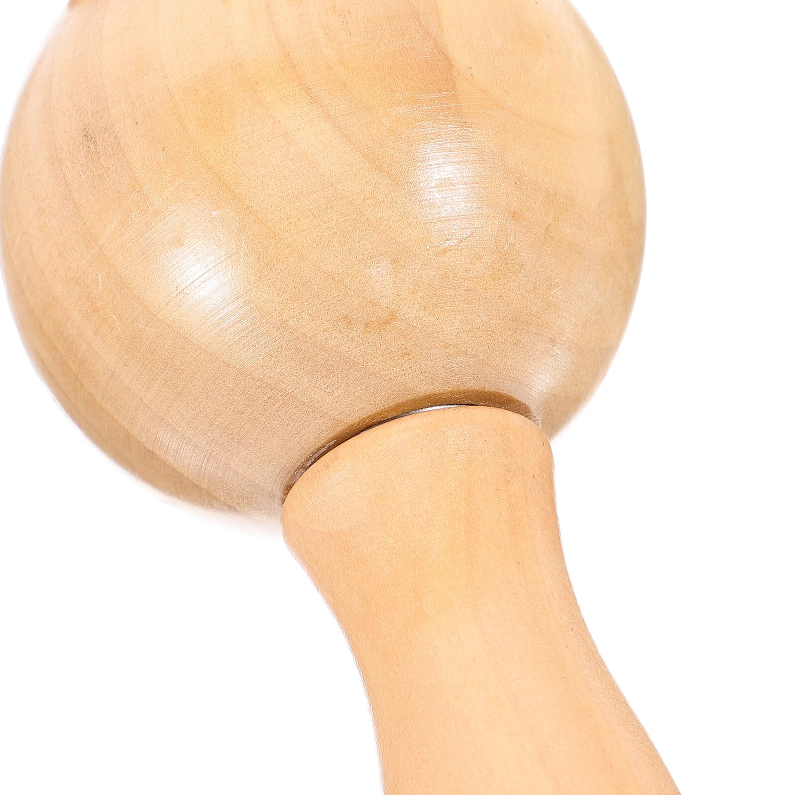 Herramienta Masaje Corporal de Madera Duradera Masajeador Acupuntura Portátil para Pies y Cuerpo Tensión y Circulación