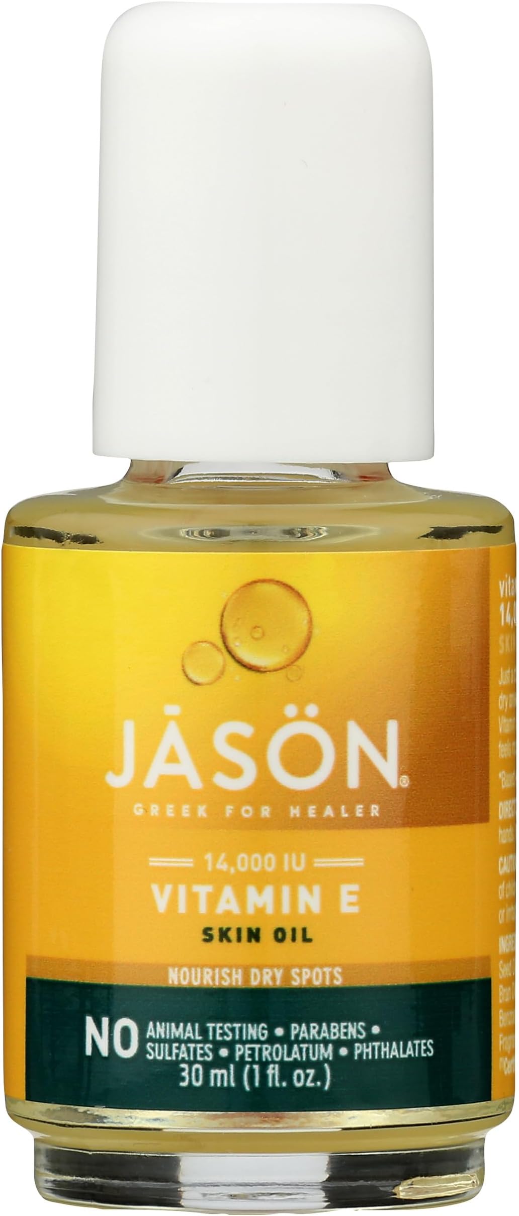 Jason Natural Products Pure Beauty Vitamin-E Oil 14000 IU 30 ml