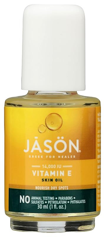 JASON Óleo hidratante com vitamina E 14.000 IU e óleo de abacate, 30 mL