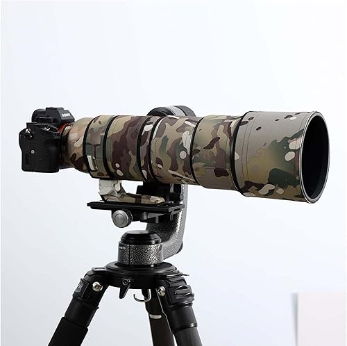 Vista 31 de Rolanpro Cubierta impermeable de la lente del camuflaje impermeable para Sony FE 7.874-23.622 in F5.6-6.3 G OSS lente funda protectora de la funda