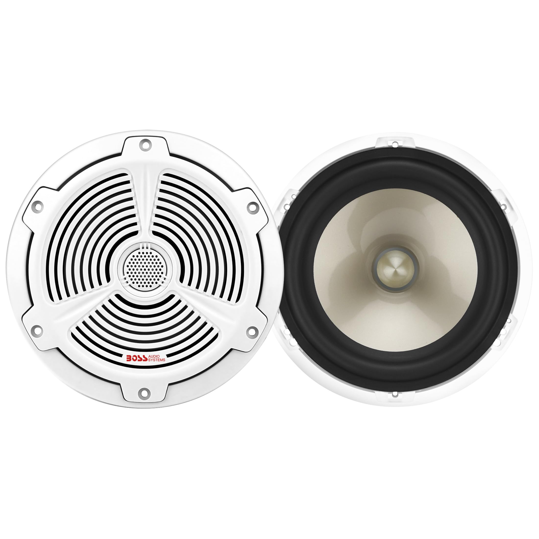 BOSS_AUDIO NK-110 ALTAVOZ EMPOTRABLE DE 7,5 cala (400 W Max) Unisex-Dorośli, Biały, Standardowy