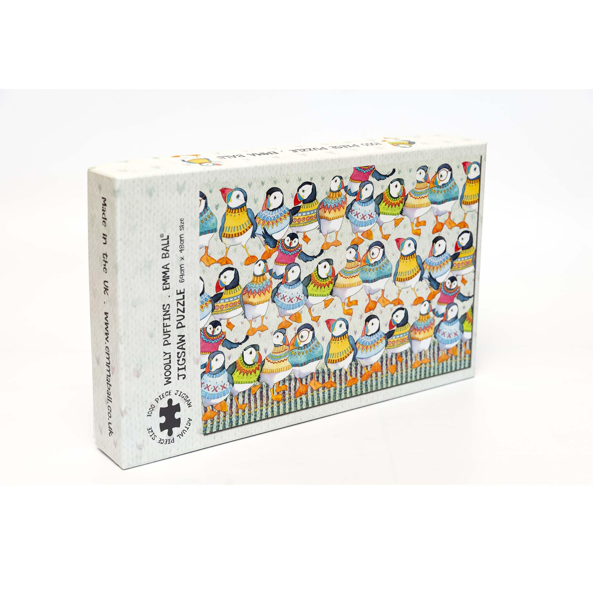 1000 Piece Jigsaw woolly puffins