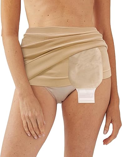 Fundas para bolsas de ostomía  Cinturón de ostomía  Prenda de apoyo para el estoma  Bolsillo interior para guardar la bolsa de ostomía  Luz de