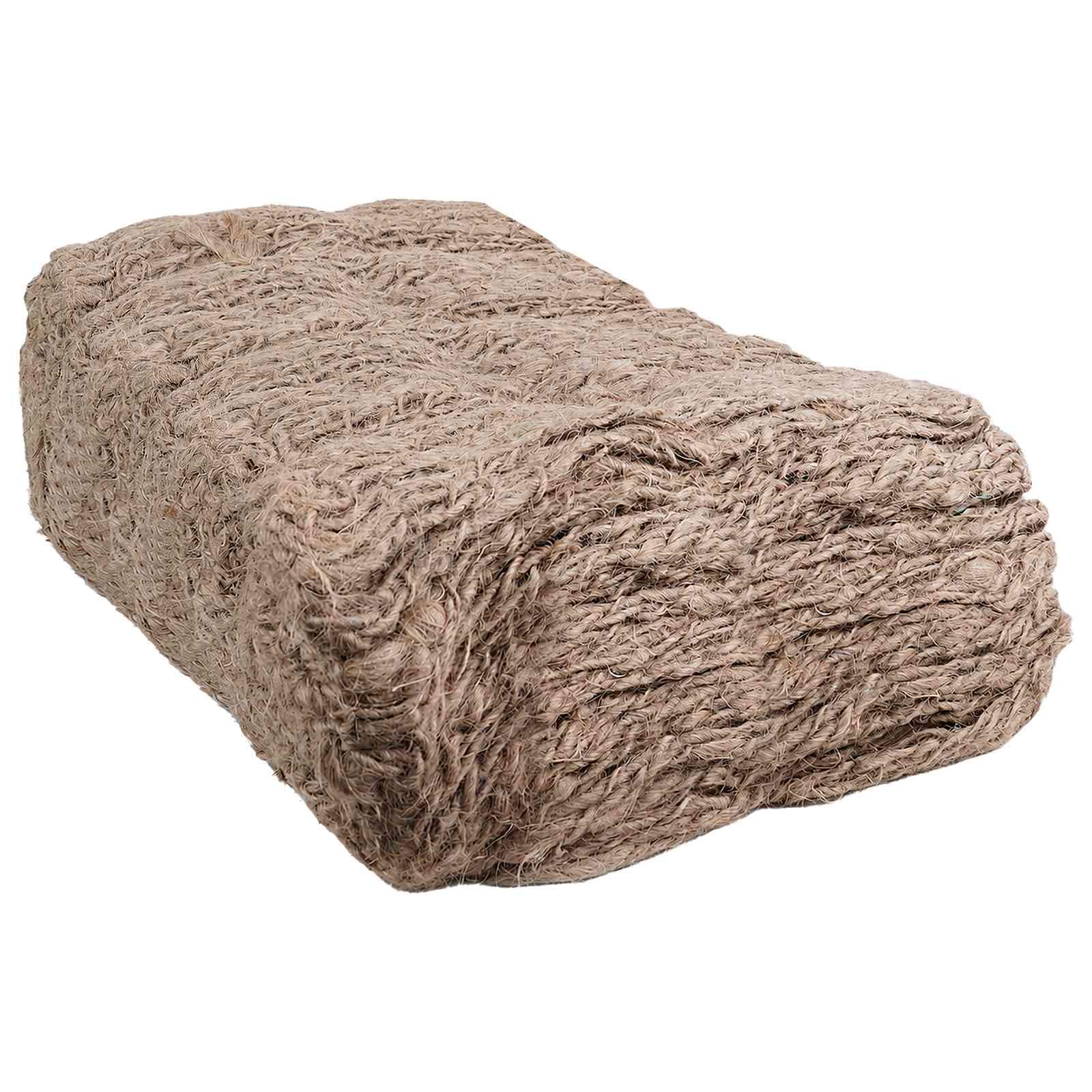 vidaXL Jute Ufermatte Natur 1,6 x 10 m