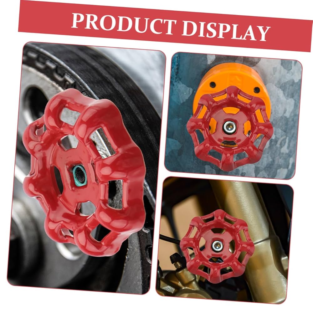 Amazon.co.jp: ULTECHNOVO 赤いハンドル 交換用蛇口ハンドル