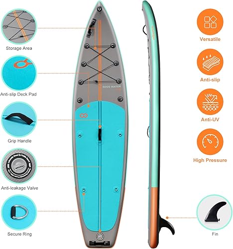 Miniatura 7 de AQUARM Tablas de remo inflables