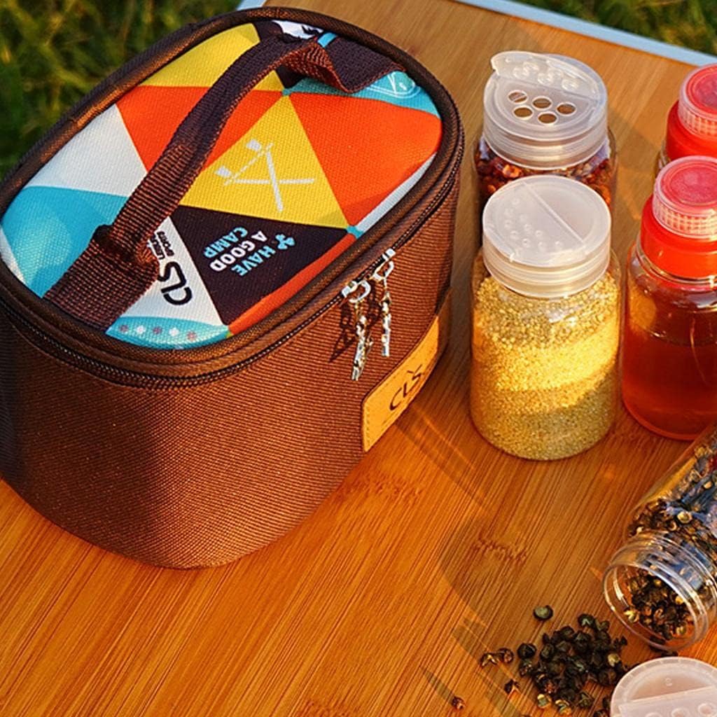 Seasoning Box of 10 Pieces, Salt and Pepper Shaker Barbecue Pot