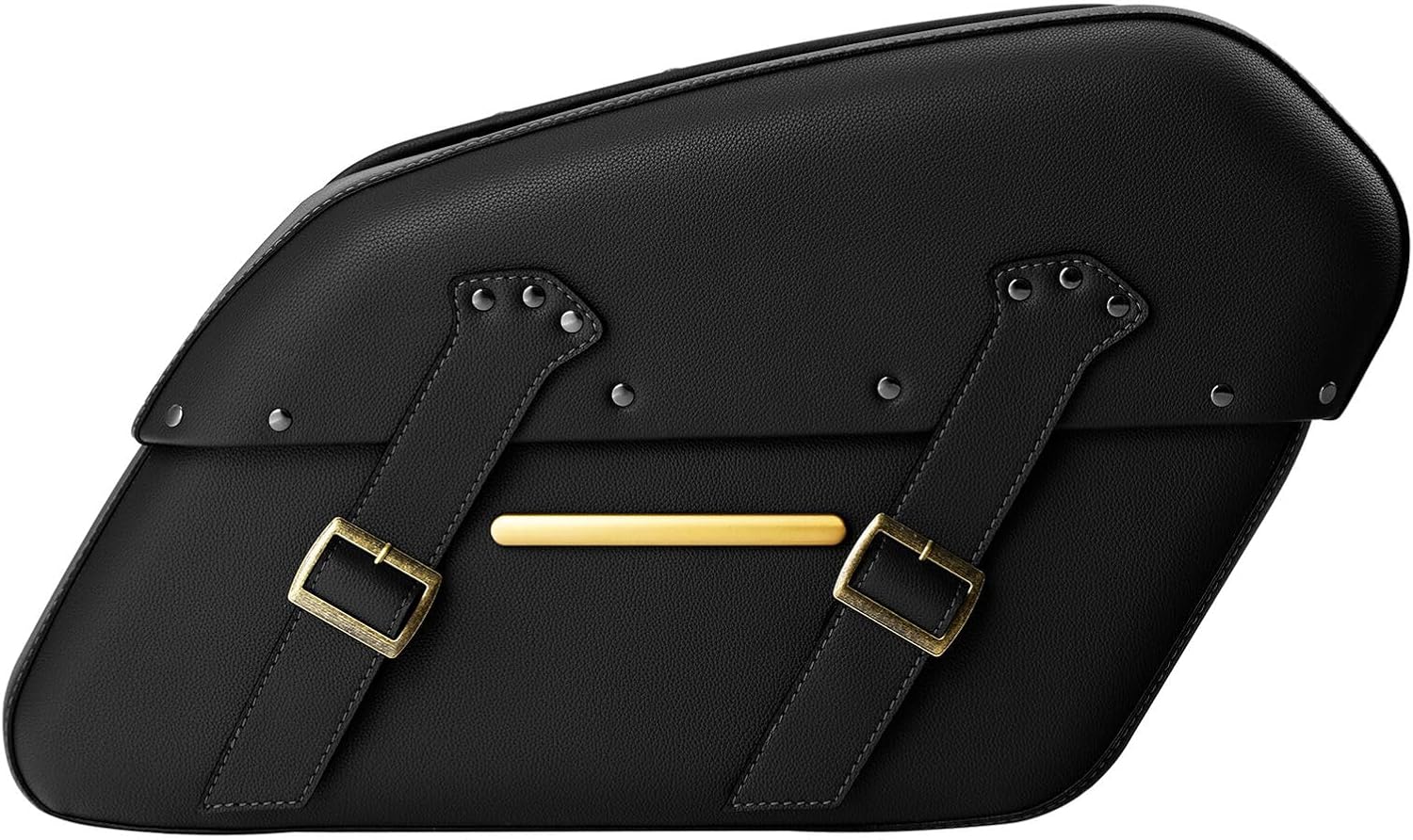 TCMT Microfiber Leather Detachable Saddlebags Fit For Harley Softail Fat Boy FLFB FLFBS Breakout FXBR FXBRS 2018-2023