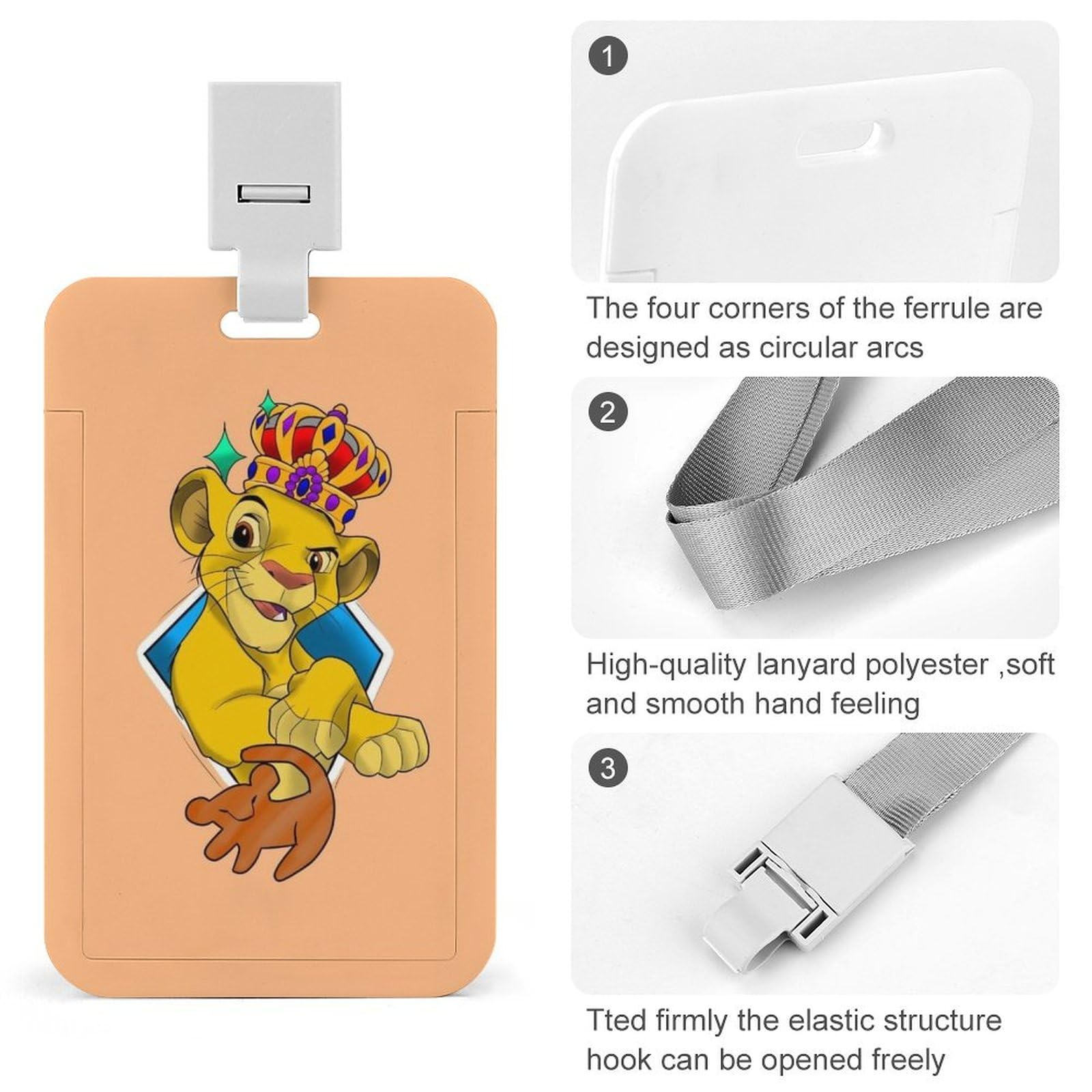 Amazon.co.jp: ライオンキング シンバ 薄型 IDカードホルダー カード