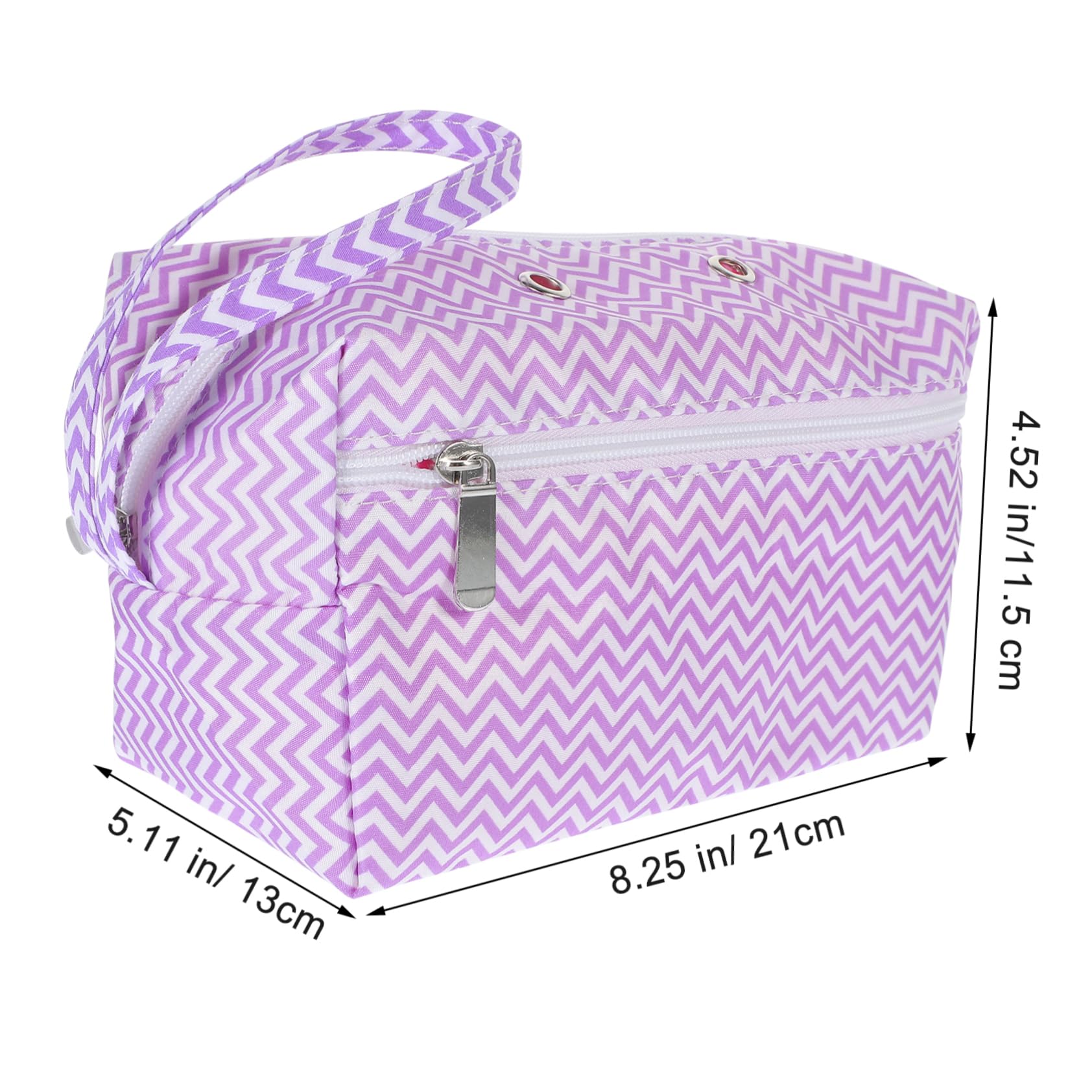 VILLCASE Knitting Tools Bag Yarn Organizer Pockets Tear-Resistant Cross Stitch Carrying Case