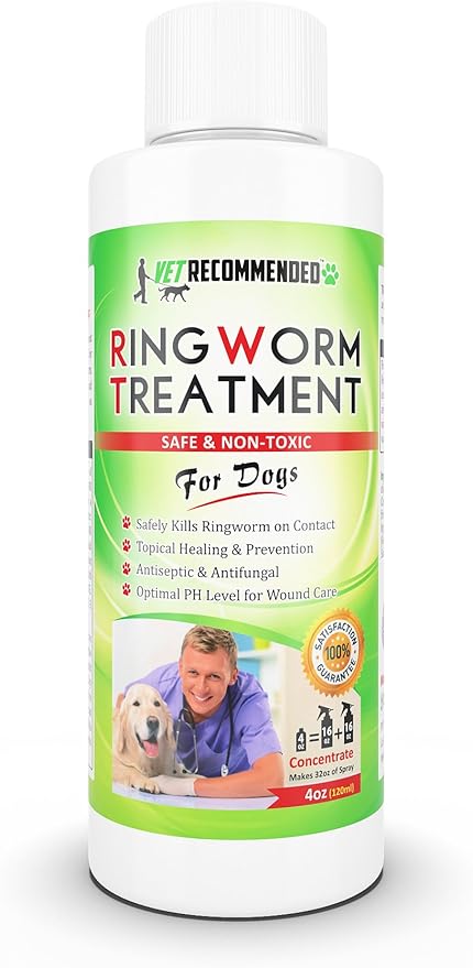 vet recommended ringworm treatment for cats