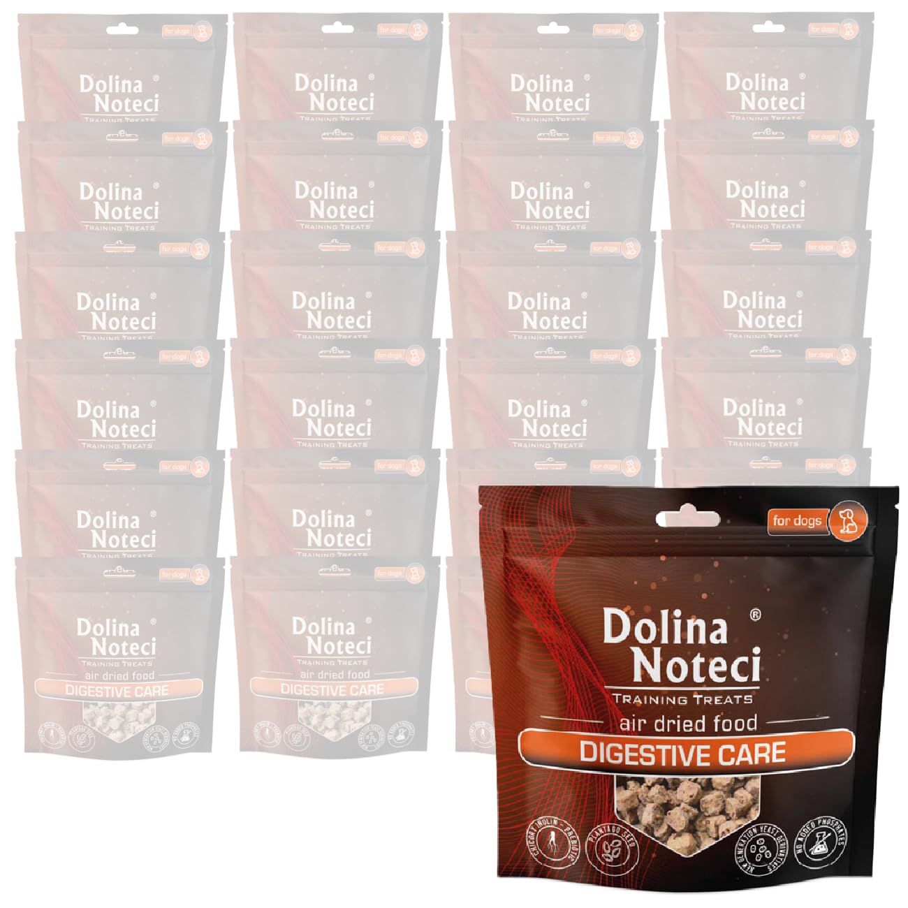 Dolina Noteci Training Treats Digestive Care przysmak dla psa trenerki z wołowiną i królikiem 130g x 24