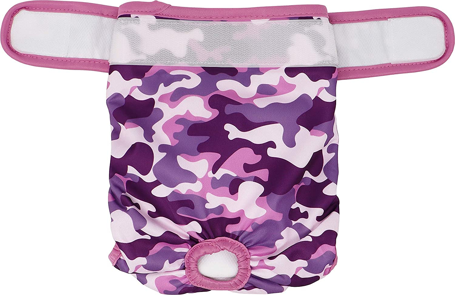 Petsweare Waterdicht absorptievermogen, wasbare robuuste herbruikbare hondenluiers loopsheidsbroek, incontinentie-onderlegger voor vrouwelijke puppy's en teven, verpakking van 3 stuks (XXLarge, roze