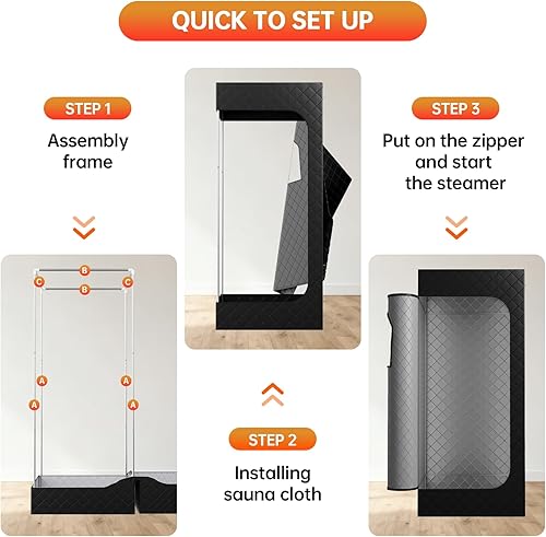 Miniatura 7 de Sauna para una sola persona, caja de sauna extra grande