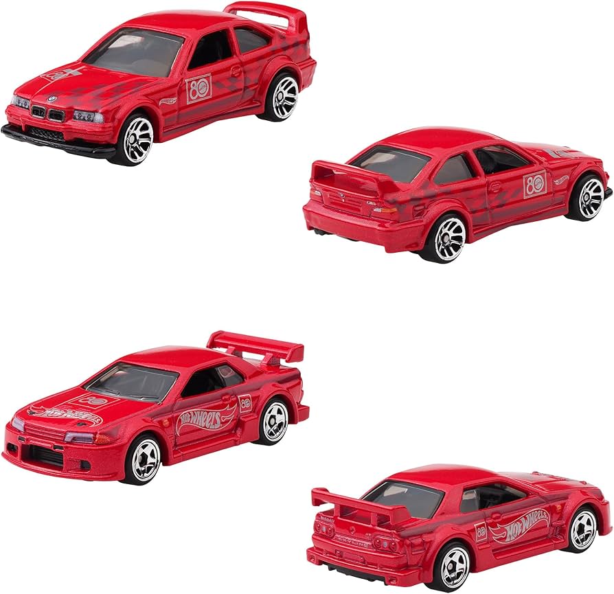 Amazon | ホットウィール(Hot Wheels) マテル80周年 8パック 乗り物
