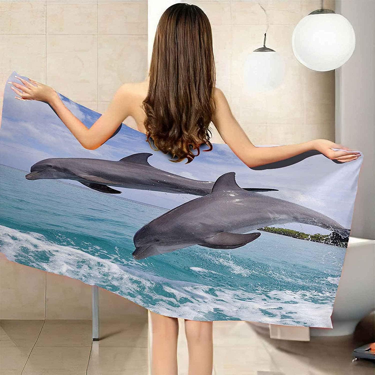Serviette de plage Comics - Modèle 3D - Microfibre anti-sable - 200x100 Serviette de plage Comics - Modèle 3D - Microfibre anti-sable - 200x100