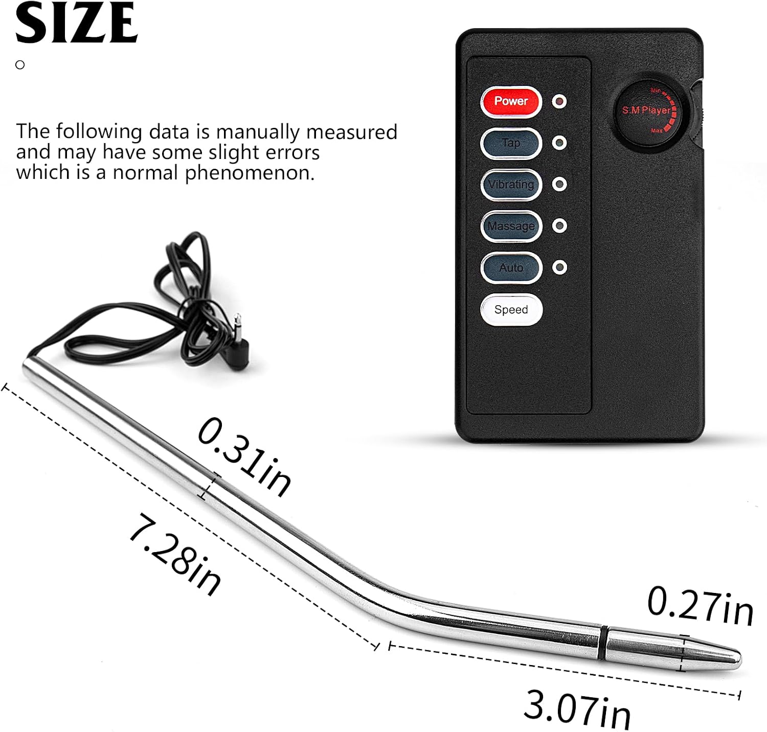 Sex Toy Electric Shock Urethral Metal Catheter Sounds Penis Plug for Men SM Urethral Stimulation Masturbation Penis Plug Adult