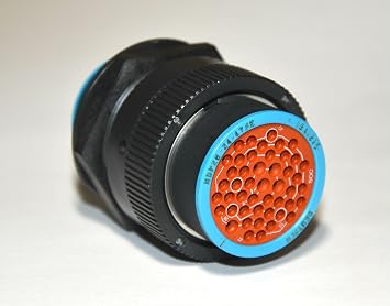 Deutsch HDP20 Bulkhead 47-pin Connector kit, 14, 20 AWG Solid Contacts