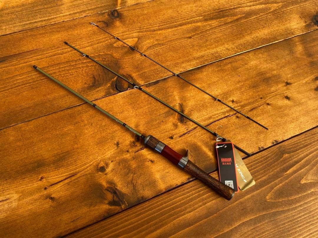 トラウトロッド ベイトロッド 4ft7inch 渓流釣り 岩魚 ウッドグリップ