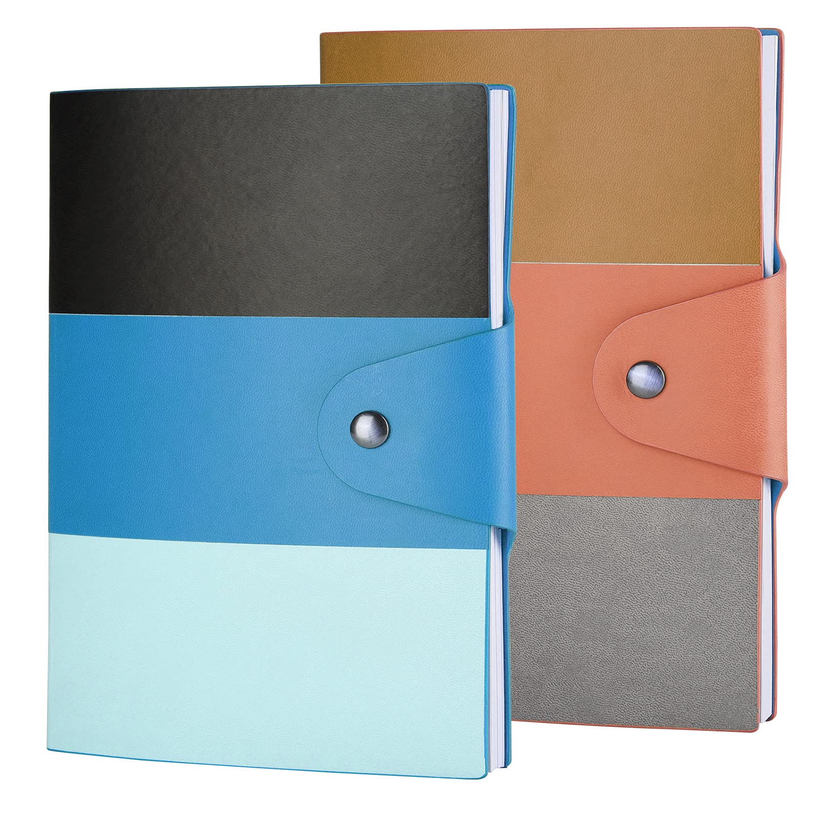 ZEEYUAN Lined Notebook A5 Journal Meeting Book Diary Notebook Travel Journal for Drawing and Writing