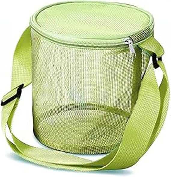 Beach Mesh Shell Bag, Seashell Collecting Bag for Storage Shell Collecting Fruit Vegetable Snacks or Toys