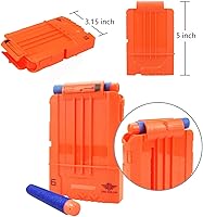 Vista 2 de Chaleco táctico para niños, chaqueta compatible con Nerf con bolsillos y ranuras para juegos de guerra y disparos para niños, con 20 dardos