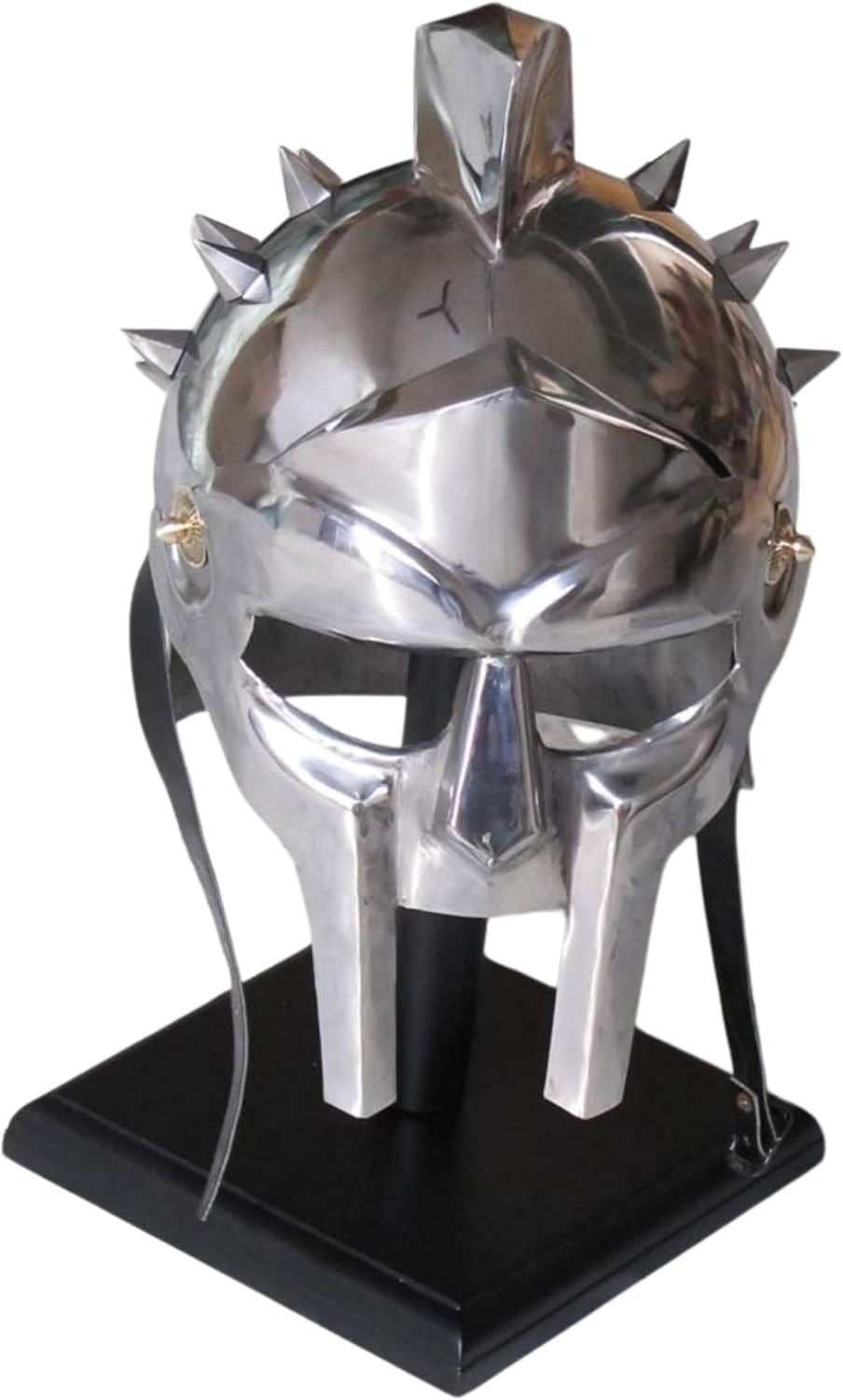 THOR INSTRUMENTS Gladiator Maximus Arena Helmet | Medieval Wearable Mens Helmet Full Size | Halloween Party Costumes | Larp Clothings Movie Dresses Full-Size Metal Gladiator Maximus Arena Helm