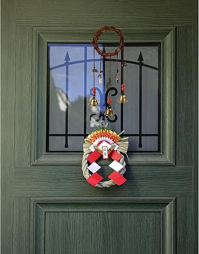 Miniatura 4 de 2 campanas de bruja para pomo de puerta para protección, campanas colgantes, campanas de viento, campanas decorativas hechas a mano para decoración