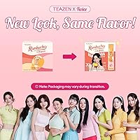 Vista 8 de TEAZEN Té de mango y guayaba y kombucha, mezcla de bebida hidratante, sin azúcar, probióticos vivos y prebióticos, 30 palitos, 5.29 onzas