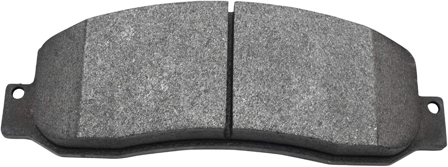 TRQ Front Performance Brake Pad & Rotor Kit Brake Caliper Brake Pads Brake Rotors Set Semi-Metallic Premium G-Coated Compatible with 2005-2012 Ford F-250 Super Duty F-350 Super Duty