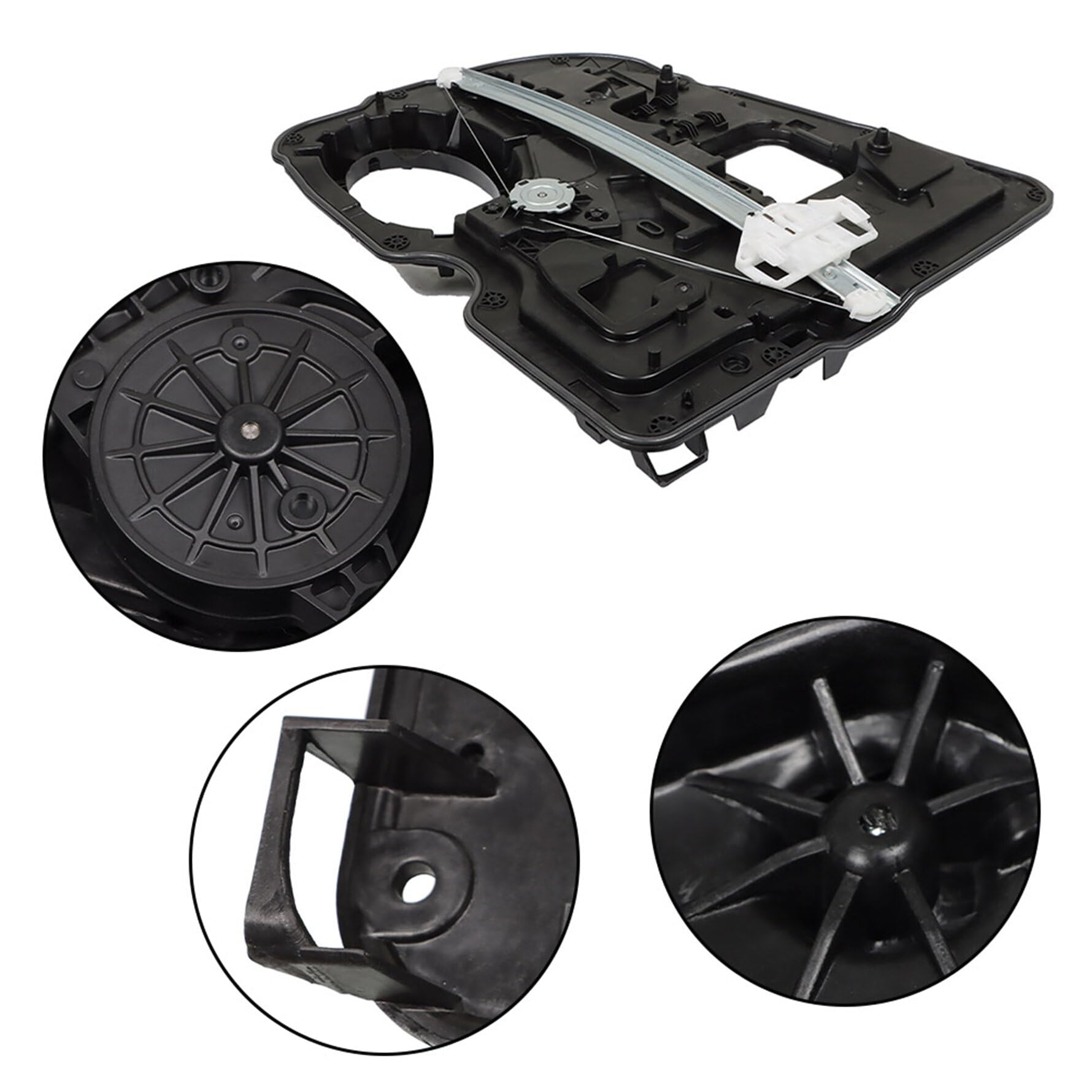 Window Regulator W/Motor Rear Passenger For Ram 1500