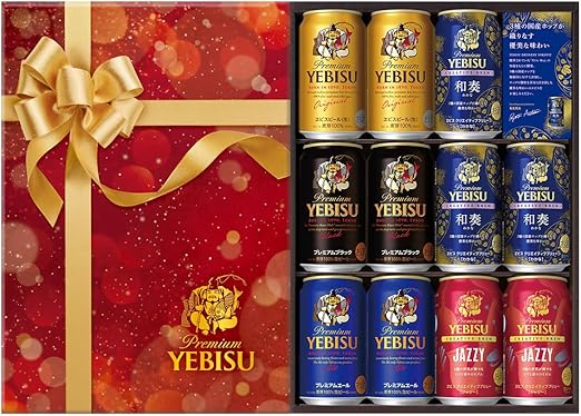 【クリアランス】サッポロ エビス ヱビス 5種11本 飲み比べ クリエイティブブリュー ギフトセット YNV3DECAZ [ ビール 350ml×11本 ] [ ギフトBox入り ][プレゼント ビール ギフト]