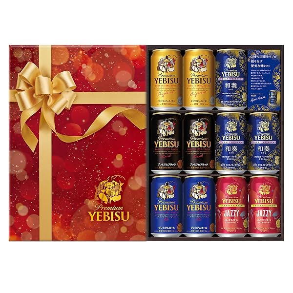 【クリアランス】サッポロ エビス ヱビス 5種11本 飲み比べ クリエイティブブリュー ギフトセット YNV3DECAZ [ ビール 350ml×11本 ] [ ギフトBox入り ][プレゼント ビール ギフト]