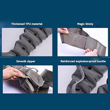 Leg Compression Massager, Recovery System Compression Boots Leg Massagers for Pain and Circulation Relaxing Foot Calf & Thigh Pressure Massage Machine