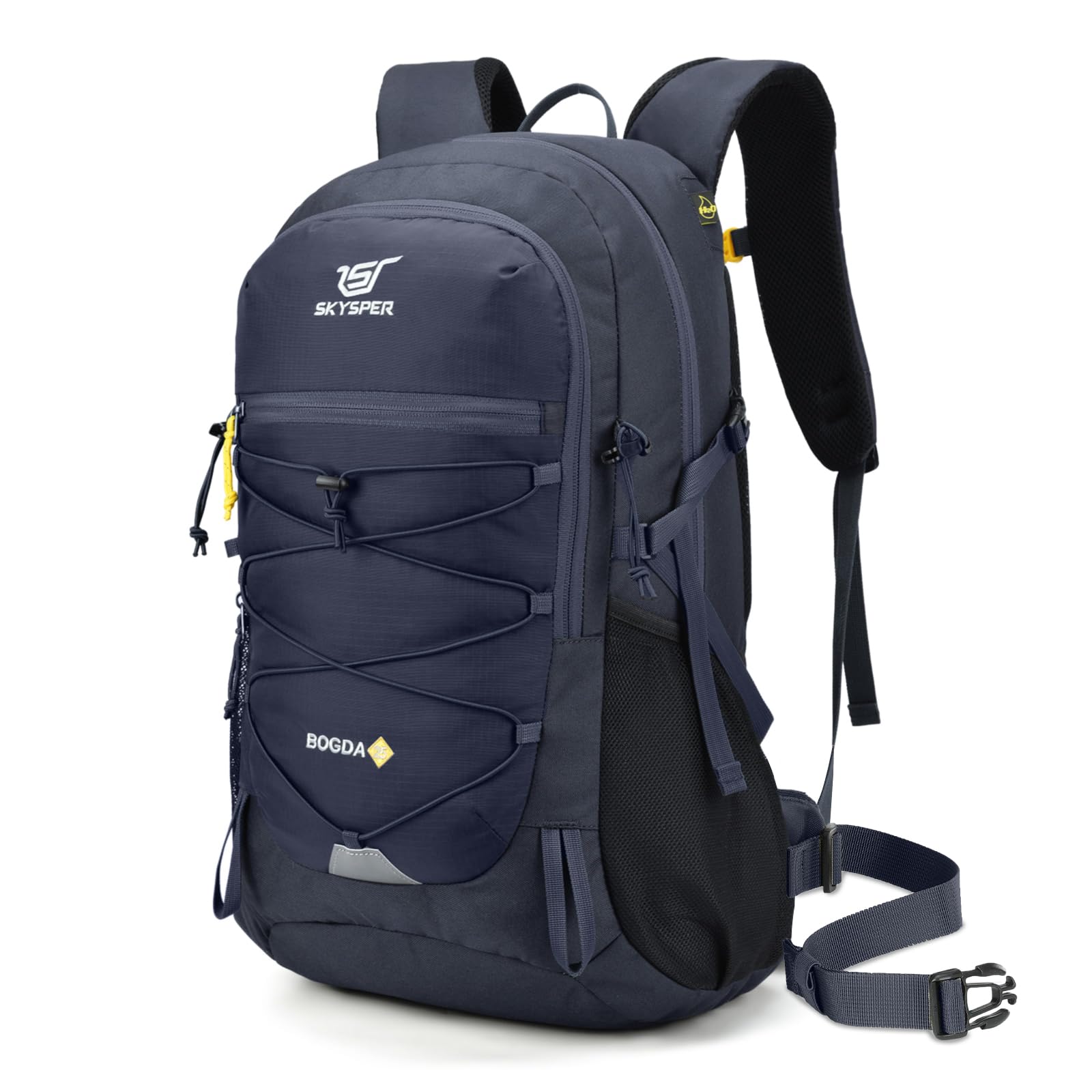 SKYSPER Rucksack 25L Hiking Backpack with Rain Cover, Lightweight Travel Backpack Camping Trekking Daypack for Men Women, Durable Small Rucksack for Outdoor Sports