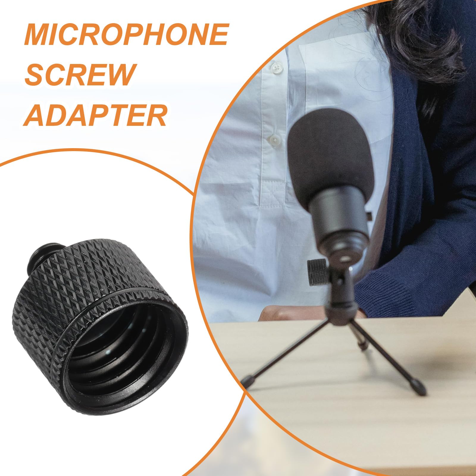 PATIKIL 5er-Pack Schraubadapter 1/4" Auf 3/8" – Stativgewinde-Adapter Aus Messing Für Kamera, Stativ, Monopod & Mehr, Gold
