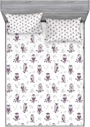 Miniatura 178 de Ambesonne Juego de sábanas bajeras y fundas de almohada, deliciosos tacos con verduras, cocina folclórica, ingredientes de recetas de comida Beige