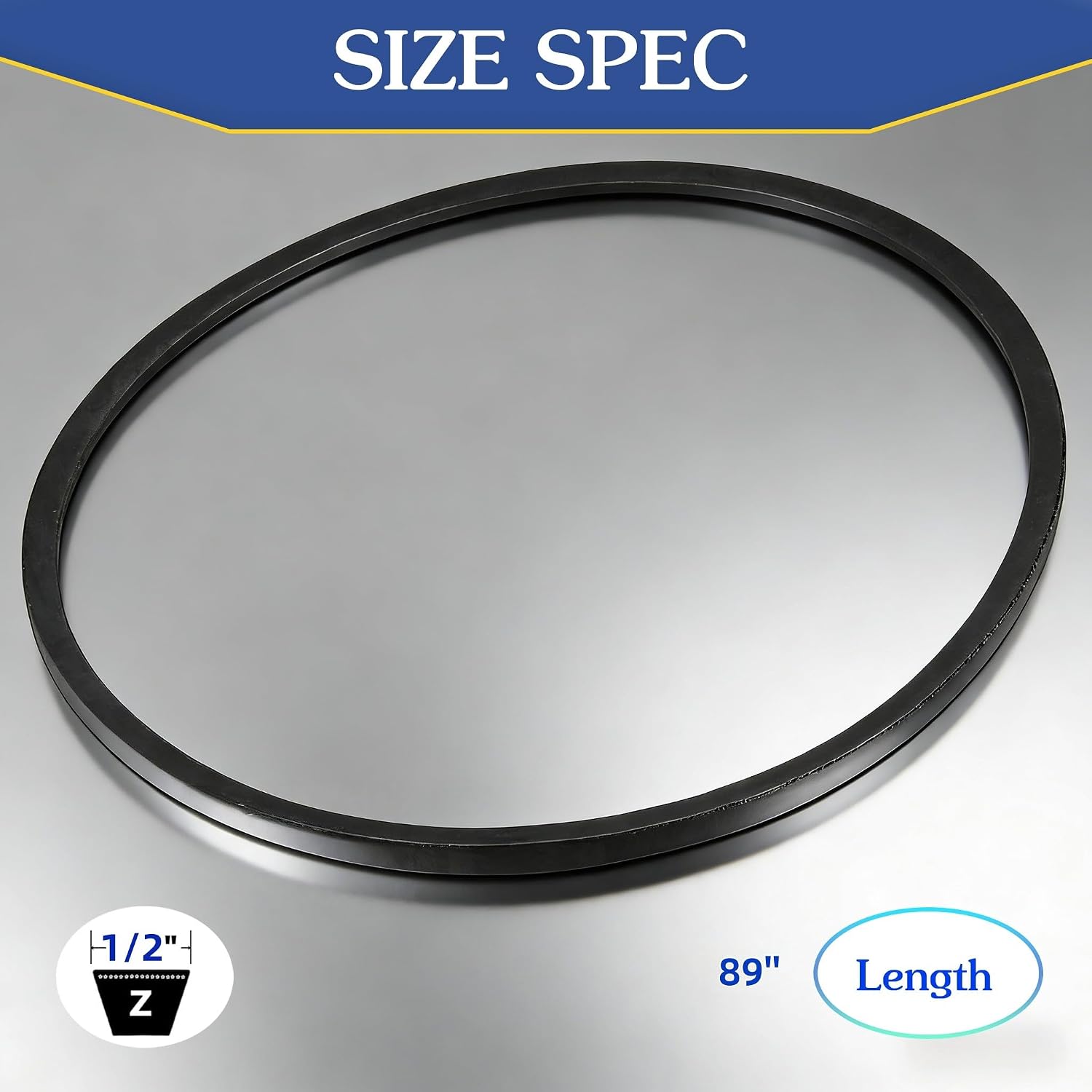 GX20006 Drive Belt 1/2" x 89" Compatible with John Deere
