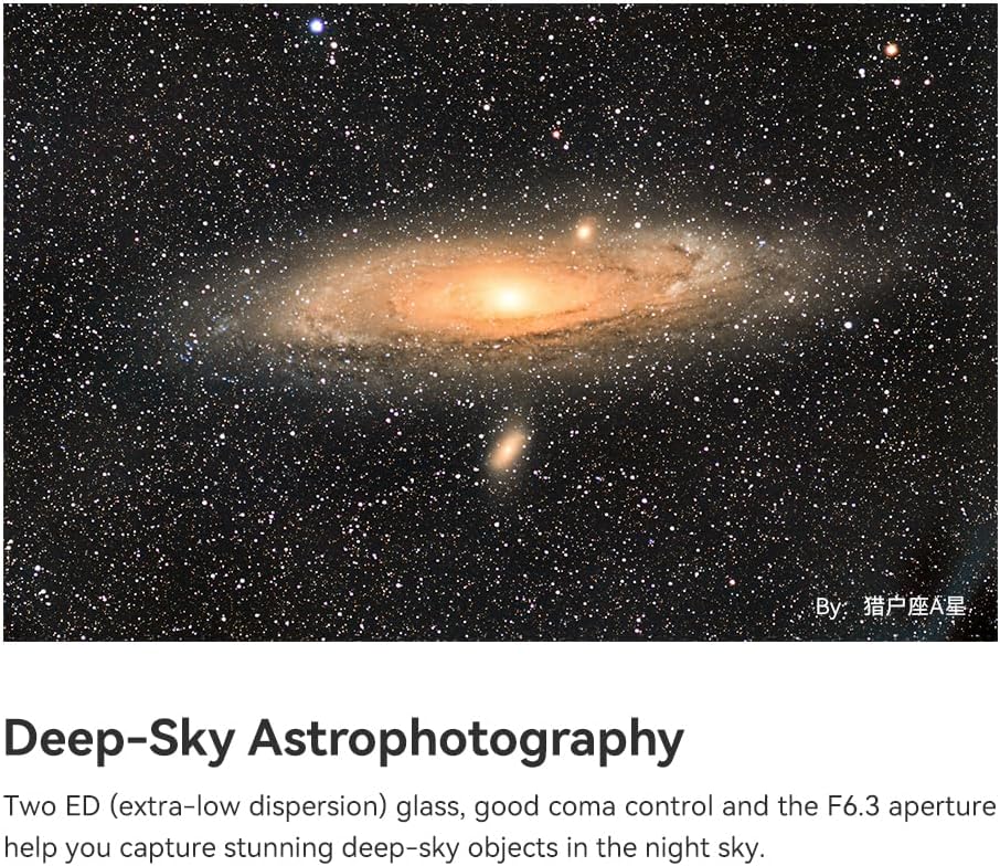Deep-Sky Astrophotography example with TTArtisan 500mm F6.3 lens