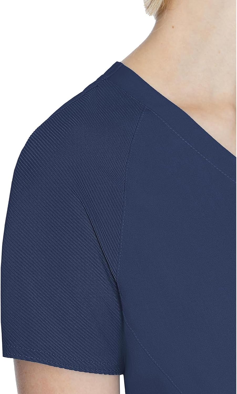 Med Couture Women's Scrub Top, Raglan Sleeves for Modern Fit, 6 Pockets 2-Way Stretch, Durable & Breathable Fabric - MC7425 - Image 2