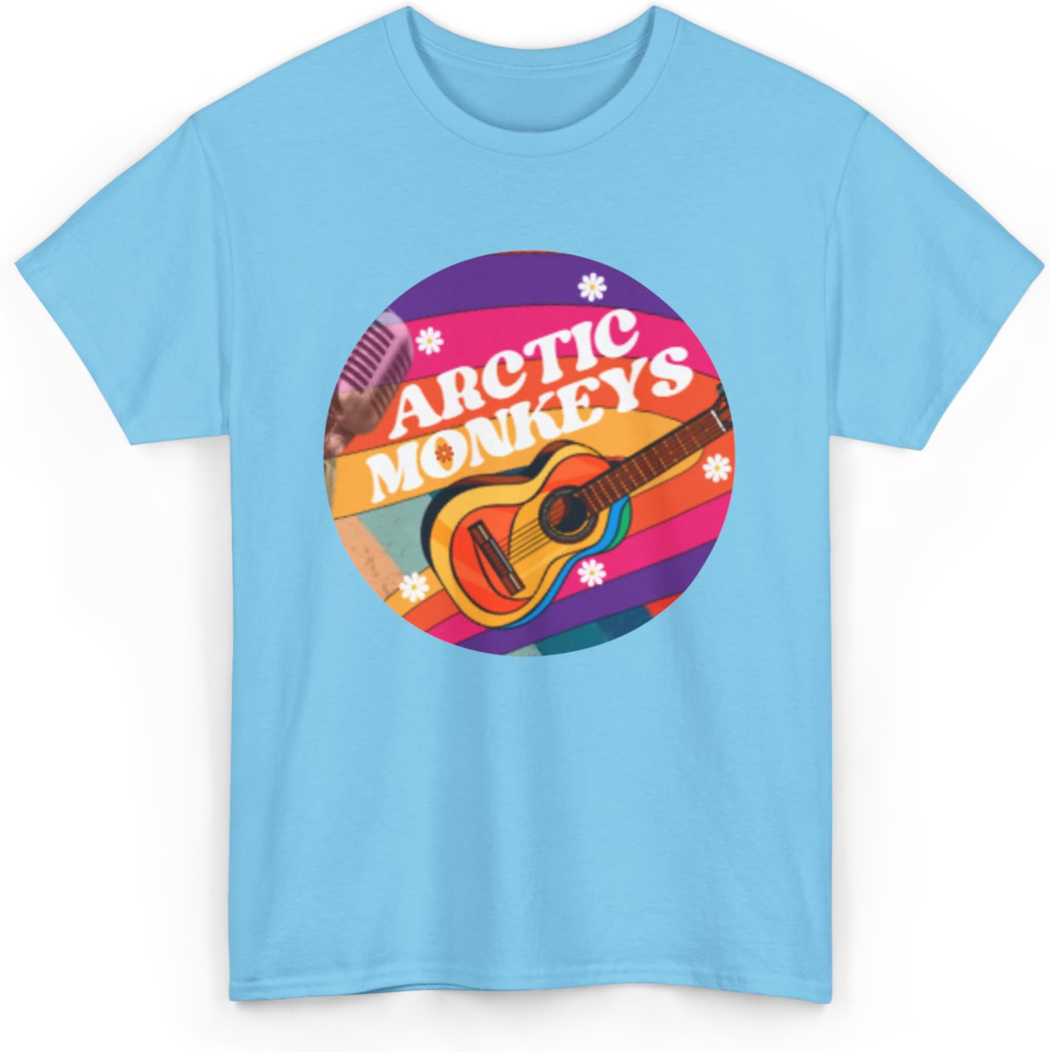 Creative Graphic Shirt for Men and Women Graphic Tee Cool Vibes Unique Casual T-Shirt Fan Gift